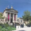 Tate Britain Clore Bahçesi için tasarımlar. Resim Tom Stuart-Smith Studio'nun izniyle